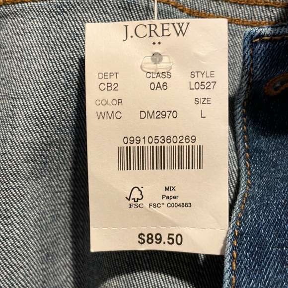 J. Crew Jean jacket (brand new with tag!) - Picture 2 of 2